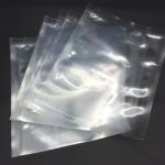 3 side sealed food vacuum sealed transparent plastic bags vacuum bags for frozen