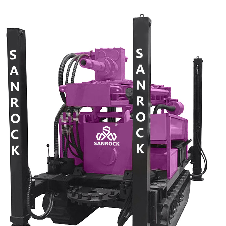 Manufacturer Water Well Rig Hydraulic Bore hole 220Meters Deep Water Well Drilling Rigs