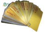 375gsm Laser Cardboard Paper Roll / Laminaied Metalized Paper Board For