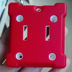 Wholesale Red Color Custom Injection Moulds Durable For High Precision Overmolding Parts from china suppliers
