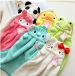 Cute Animal Microfiber Kids Children Cartoon Absorbent Hand Dry Towel Lovely