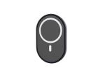 Glass surface Magnetic 8mm 15W Wireless Car Charger Pad