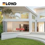 Exterior Hotel Entrance Folding Patio Doors Double Accordion Glass Sliding Doors
