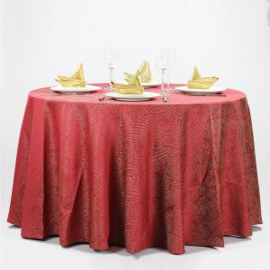 Wholesale 100% Polyester Hotel Dinning Wedding Table Linens Logo Print from china suppliers