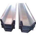 0.2-2mm House Rain Gutter Metal Material Galvanized Roofing Panel Parts