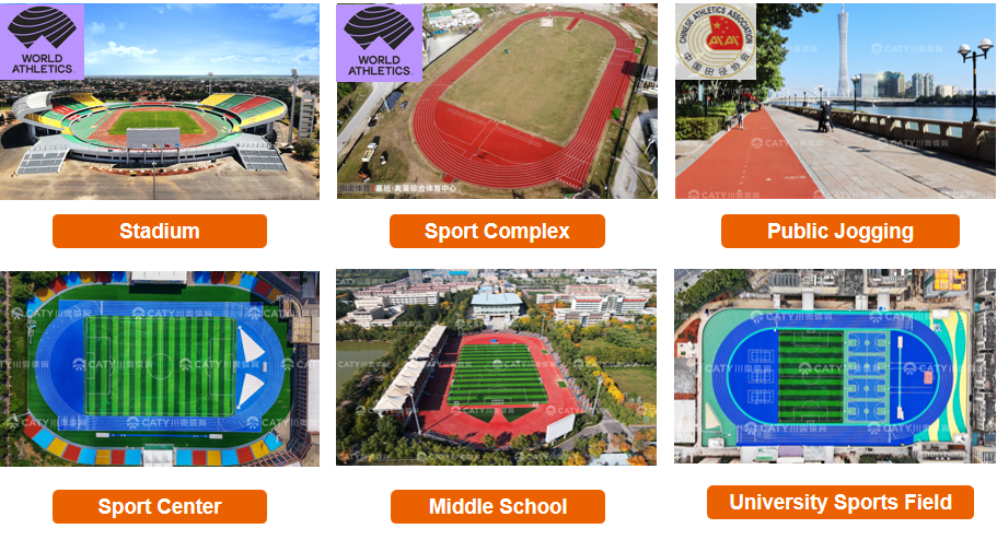Iaaf Polyurethane Athletic Track and Field Materials EPDM Granules for School Playground