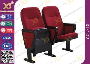Wholesale VIP Public Foldable Movie Theater Stadium Seating Chairs With Writing Pad from china suppliers