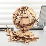 Kids Wooden 3D Power Globe Puzzle Baby Developmental Toys Educational Game