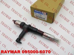 Wholesale DENSO Genuine common rail injector 095000-6070 for KOMATSU PC350-7, PC400-7 6251-11-3100, 6251113100, 6251-11-3101 from china suppliers