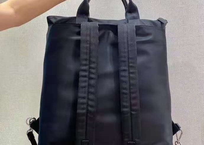 Multi Function Black Nylon Outdoor Sports Backpack High Capicity