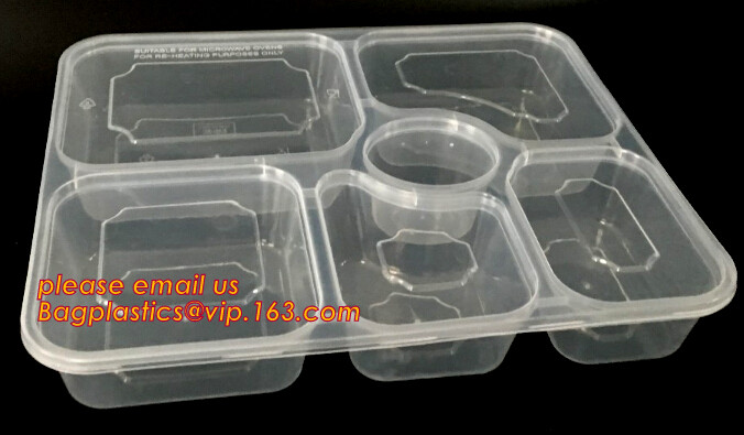 Premium Meal Prep Containers 3 Compartment BPA-FREE Food storage Microwavable Dishwasher Safe plastic Lunch bento box