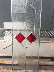 Wholesale zinc caming bevel glass panel of new design from china suppliers