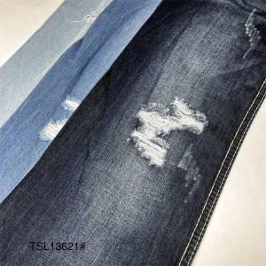 Wholesale 8 Oz 271gsm Denim Blue Cotton Fabric Lightweight Cotton Denim For Summer from china suppliers