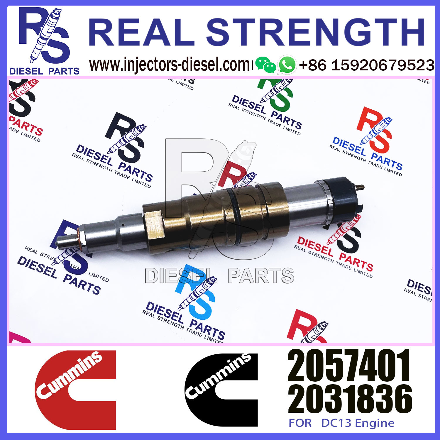 Diesel XPI Fuel Injector 1933613 2031836 2086663 575177 1933246 0981302 2031835 2086663 0984302 For SCANIA R Series