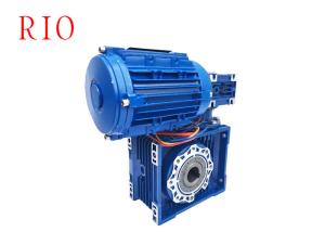 Wholesale Stable Transmission Aluminum Double Reduction Worm Gearbox Nmrv063/110 from china suppliers