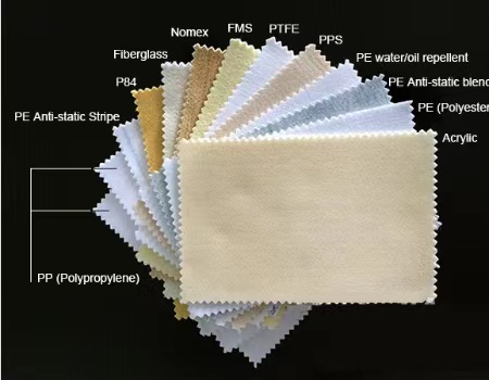 Nonwoven Fiberglass Filter Cloth Anti Acid Alkali , FMS Industrial Filter Fabric