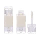 White diamond 2.6ml lip glaze tube with brush, color can be customized