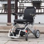 Aluminum Handicapped Foldable Power Electric Wheelchair 6km/H