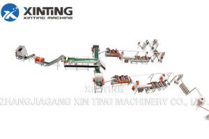 Wholesale HDPE PET Bottle Washing Recycling Line Include Crushing Cold / Hot Washing Dewatering Process from china suppliers