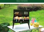 Modern Style Black Camping Patio Foldable Barbecue Charcoal Portable Outdoor