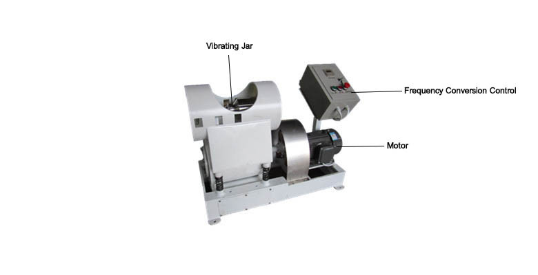 Lightweight Laboratory Vibratory Ball Mill 380V For Powder Grinding
