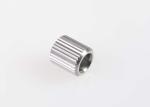SUS316F CNC Lathe Parts Stainless Steel Knurled Nut M8.5 With Zinc Plated Finish