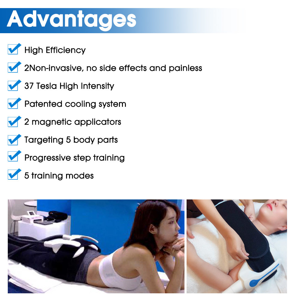 LF-445 2020 new technology hiemt ems machine High Intensity Muscle Building Body Shape Machine for clinic, salon