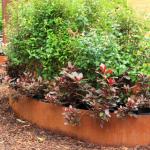 1.6mm Core Edge Flexible Steel Lawn Edging Corten SGS Garden Metal Ornaments