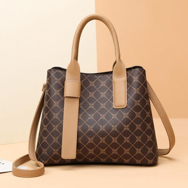 Season All Seasons Fashion Tote Bag For Women Genuine Leather Handbag Trendy