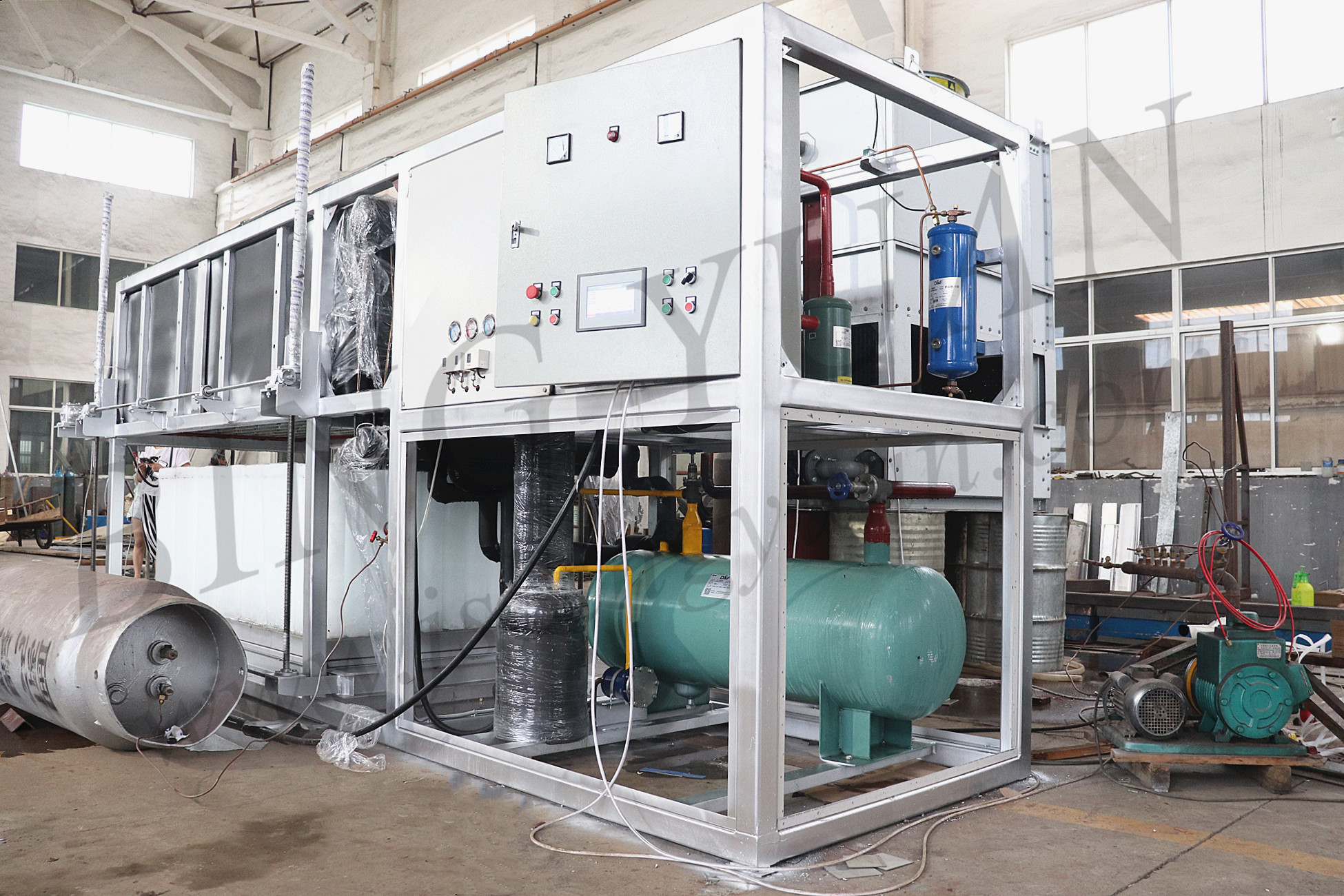 Stainless Steel 304 Commercial Ice Block Machine