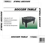 Indoor Sports Wooden Soccer Table , 57" Football Game Table For Entertainment