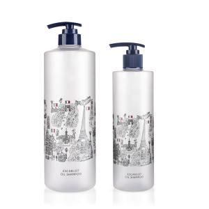 Wholesale 500ML 1000ML Plastic Shampoo Bottles With Pump Custom Logo from china suppliers