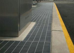 Wholesale Platform Walkway Grating Trench Cover , Floor Trench Drain Grates from china suppliers
