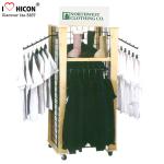Clothing Store Fixture Custom Chain Store Wood Clothes Displays