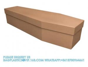 China Assembled Biodegradable Cremation Cardboard Coffins Prices Manufacturer Cardboard Coffins on sale