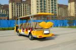 14-Seat Doorless Convertible Electric Sightseeing Bus With Lithium Battery For