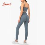 Srunch Butt Lift Tommy Control Sports Legging And Bra Set 220gsm