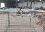 1500mm x 2000mm x 2000mm large size rubbish cage hot dipped galvanized rubbish
