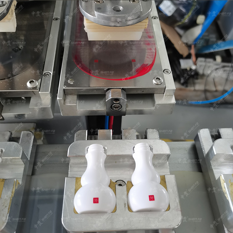 25 pcs/min Semi Auto Pneumatic Pad Printing Machine