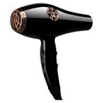 Traditional Black Electric Hair Dryer High Efficiency OEM LOGO Printing