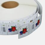Private Printed Packaging Rolls Adhesive Paper Glass Jar Labels