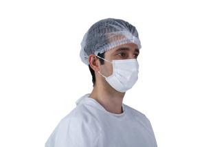 Wholesale Disposable Fluid Resistant Face Mask , N95 Mouth Mask For Virus Safety from china suppliers