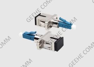 China SC Female - LC Male 9/125µM Single Mode Simplex Fiber Optic Adapter on sale