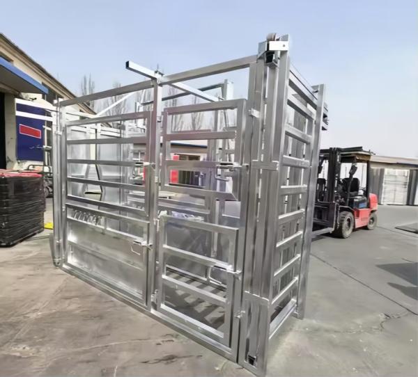 Easy Install Metal Cattle Shed Onsite Installation Steel Animal Husbandry