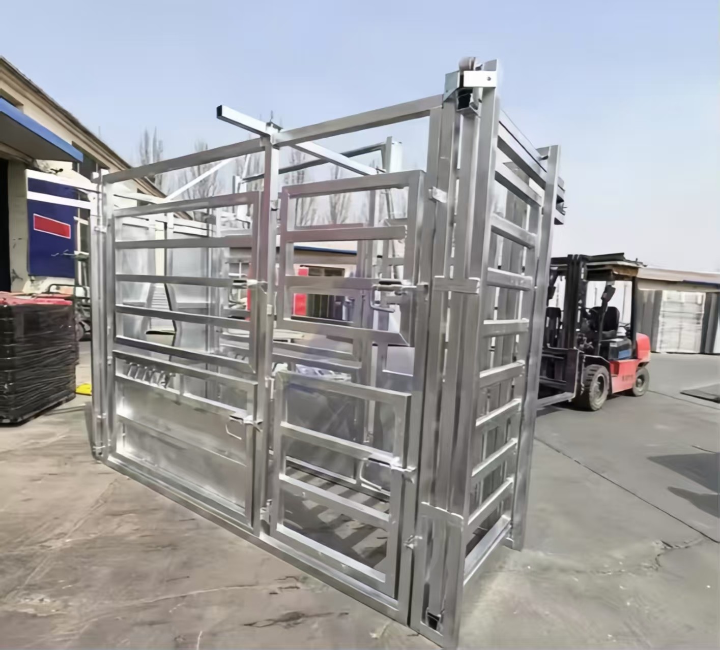 Anti Rust Galvanized Steel Cattle Yard Panels For Farm Fencing