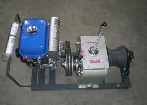 Wholesale Steel 3 Ton petrol engine powered Hoist Cable Winch Puller 4 stroke from china suppliers
