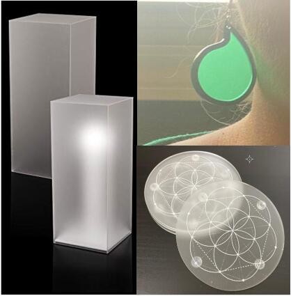 Cast Frosted Plastic Panels PMMA 3mm Transparent Acrylic Sheet Cut To Size