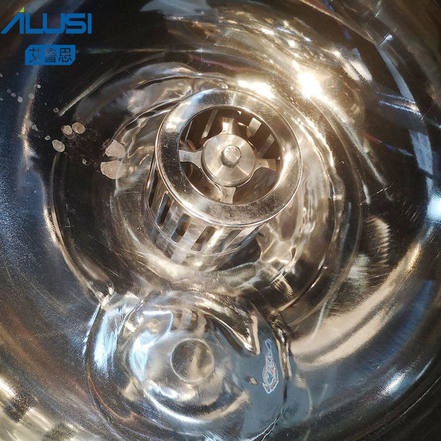 Vacuum Emulsifying Homogenizer Mixer Machine Lift Type Viscosity Cream Paste Lotion