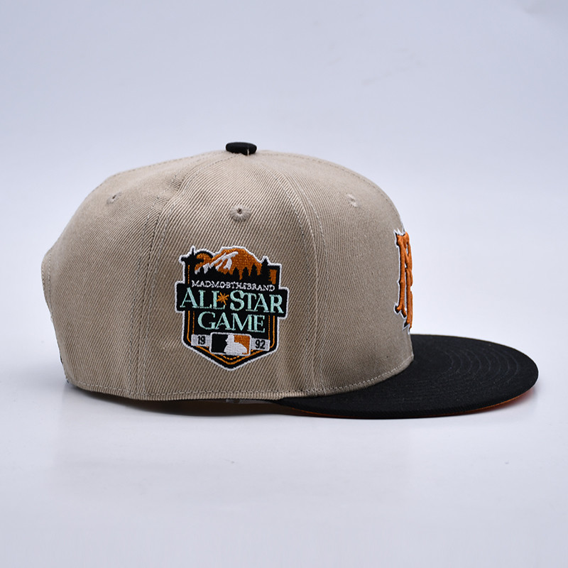 embroidery Customized Logo Lightweight Snapback Caps for Custom Requirements