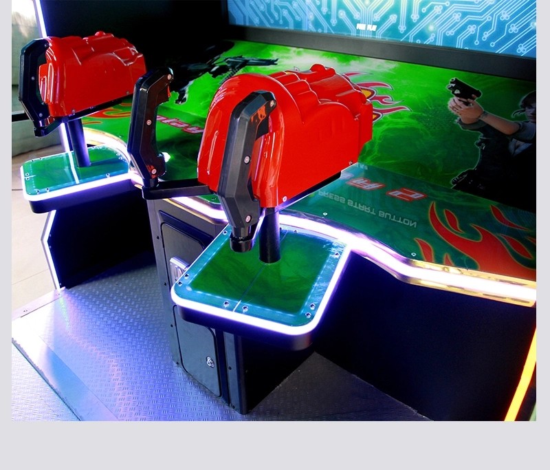 Arcade Dream Raiders Shooting Gun Game Machine Coin Operated Attractive